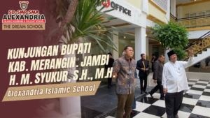 Bupati Merangin Kunjungi Alexandria Islamic School,